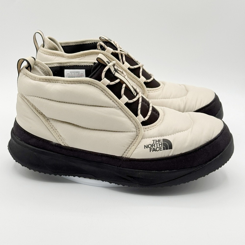 The North Face NSE Chukka Puffer Boot Size 11.5 Mens Sandstone / Black NEW